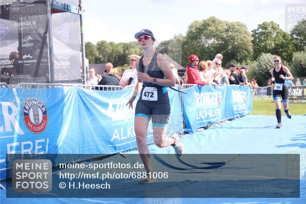 25.08.2024 - Elbe Triathlon Hamburg H.Heesch http://msf.ph/oto/6881006 25.08.2024 11:55:45 Ziel 472, 791, 1610 meine-sportfotos.de