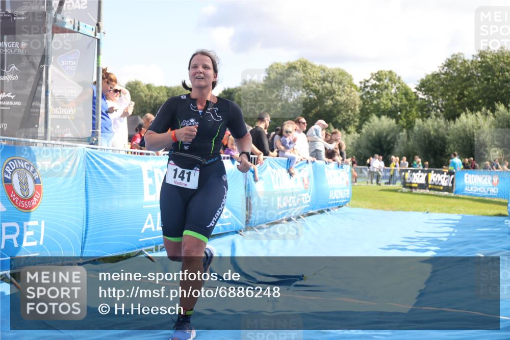 25.08.2024 - Elbe Triathlon Hamburg H.Heesch http://msf.ph/oto/6886248 25.08.2024 11:33:27 Ziel 141, 574, 771, 783 meine-sportfotos.de