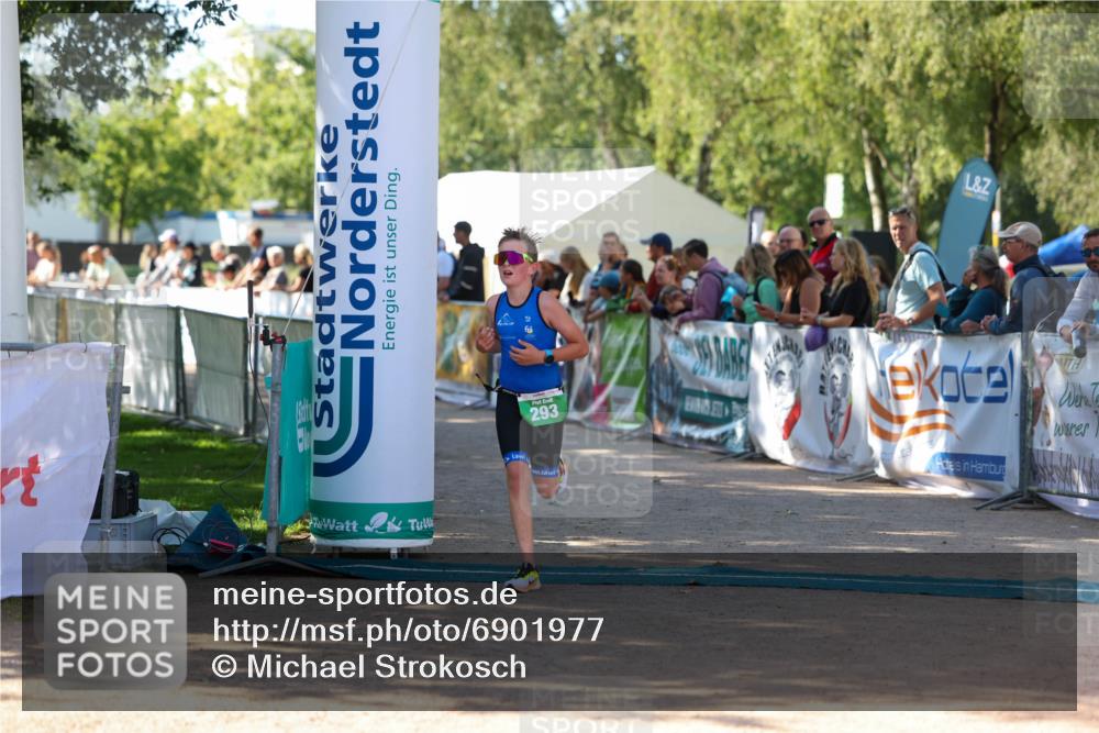 01.09.2024 - 17. Tribühne Triathlon Michael Strokosch http://msf.ph/oto/6901977 01.09.2024 11:00:32 Ziel 293 meine-sportfotos.de