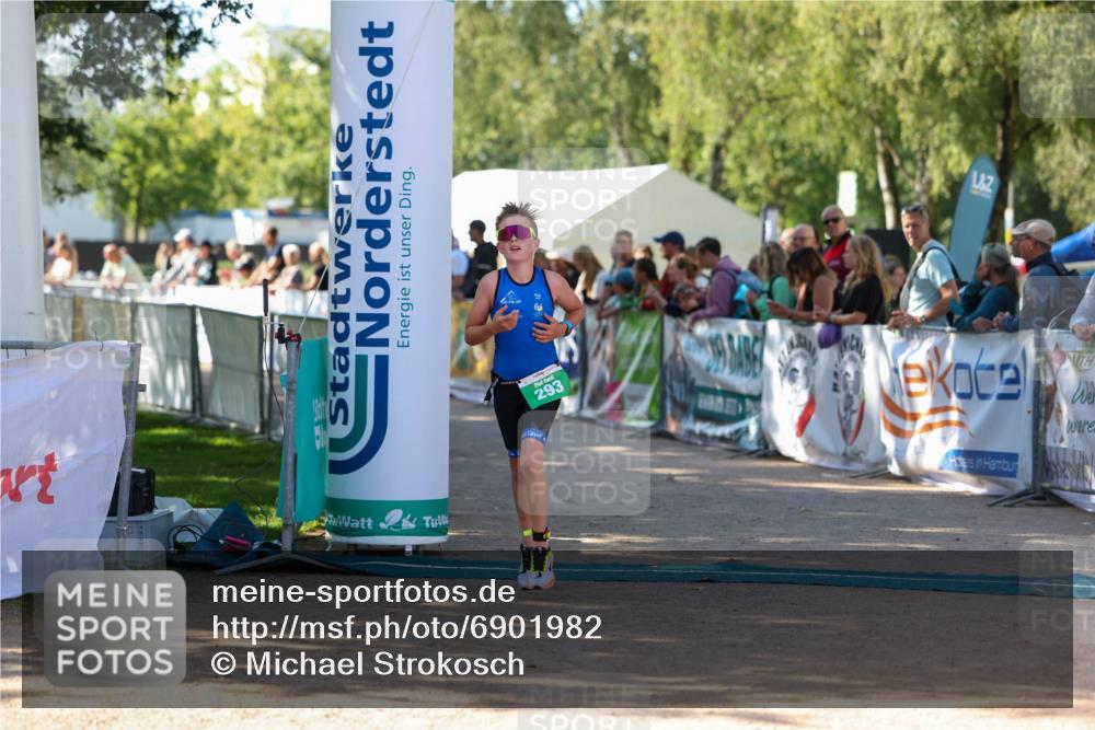 01.09.2024 - 17. Tribühne Triathlon Michael Strokosch http://msf.ph/oto/6901982 01.09.2024 11:00:32 Ziel 293 meine-sportfotos.de