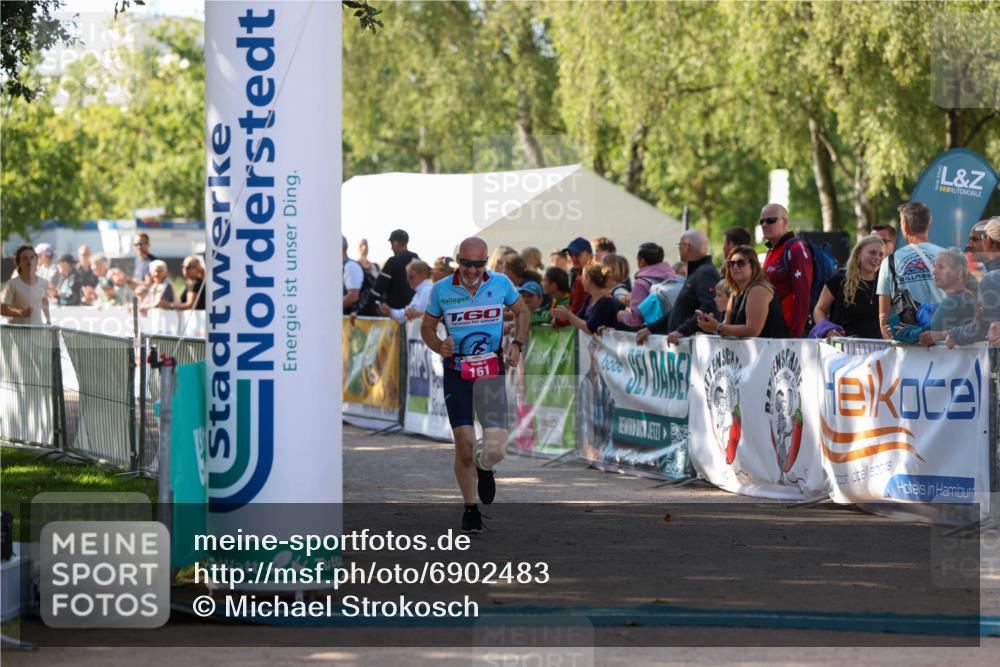 01.09.2024 - 17. Tribühne Triathlon Michael Strokosch http://msf.ph/oto/6902483 01.09.2024 11:01:36 Ziel 161, 292 meine-sportfotos.de