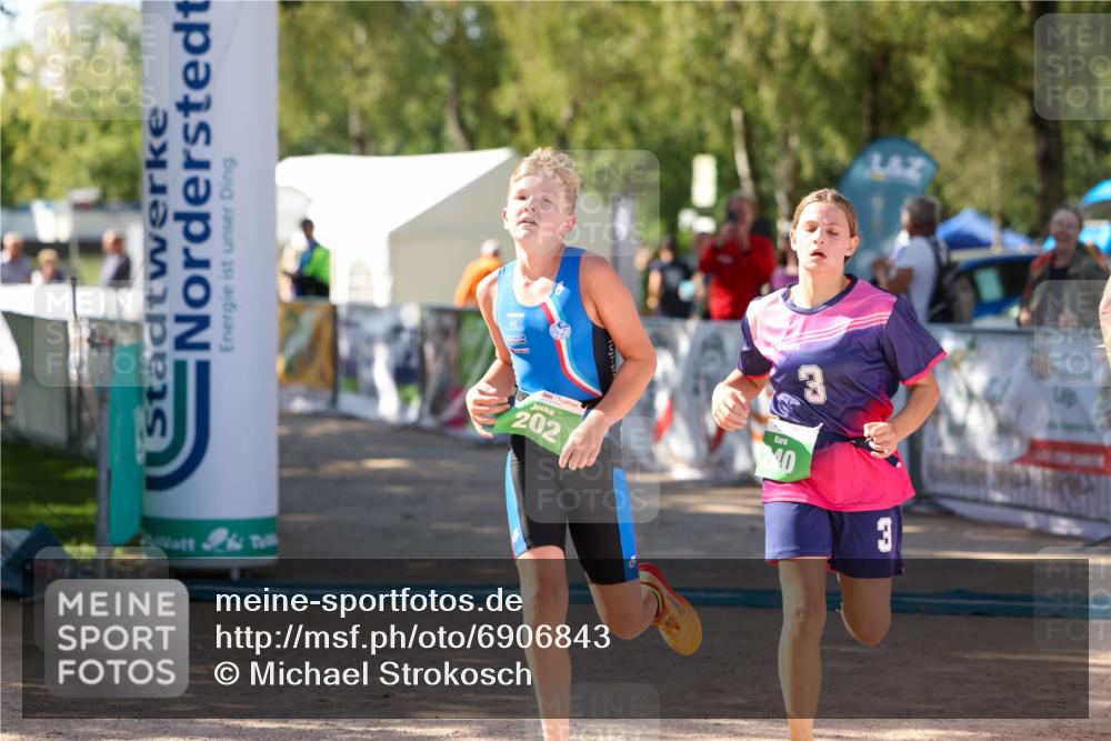 01.09.2024 - 17. Tribühne Triathlon Michael Strokosch http://msf.ph/oto/6906843 01.09.2024 11:13:15 Ziel 201, 202, 240 meine-sportfotos.de