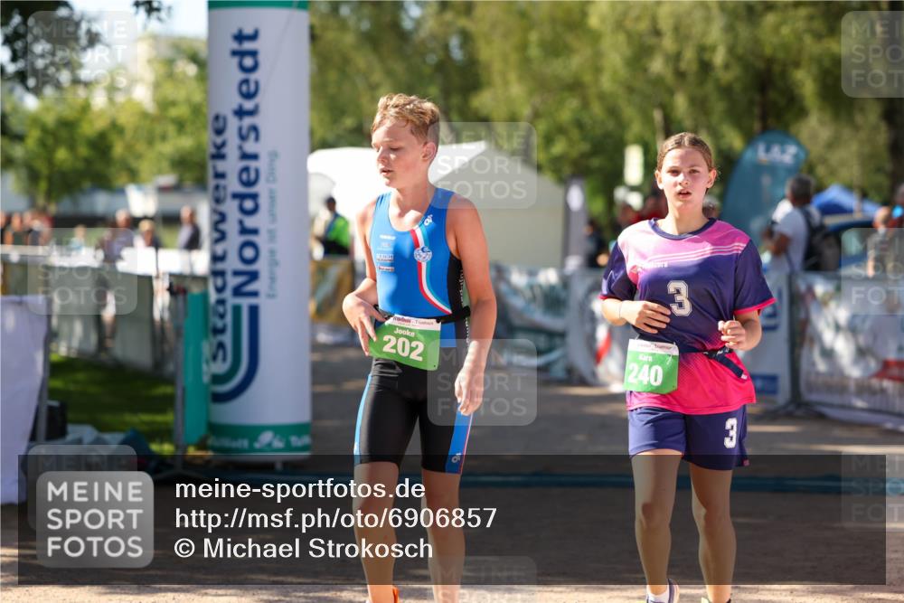 01.09.2024 - 17. Tribühne Triathlon Michael Strokosch http://msf.ph/oto/6906857 01.09.2024 11:13:15 Ziel 201, 202, 240 meine-sportfotos.de