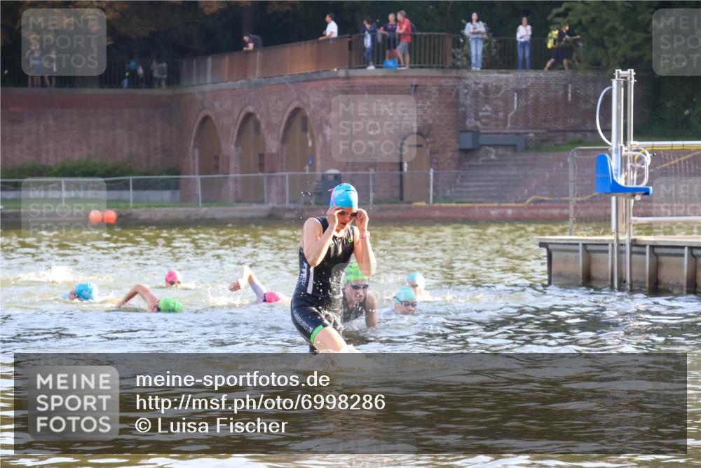 08.09.2024 - Stadtparktriathlon Luisa Fischer http://msf.ph/oto/6998286 08.09.2024 09:07:49 Schwimmen 134, 171 meine-sportfotos.de