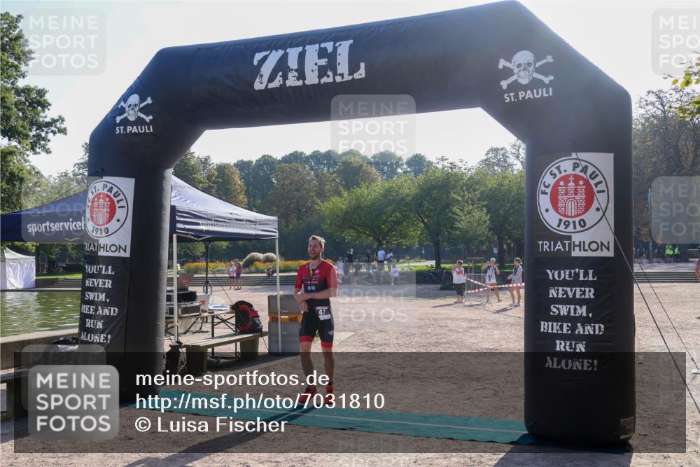 08.09.2024 - Stadtparktriathlon Luisa Fischer http://msf.ph/oto/7031810 08.09.2024 09:41:40 Ziel 29, 41 meine-sportfotos.de