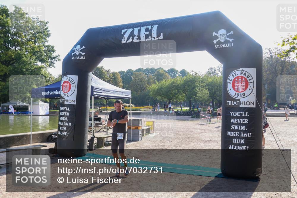 08.09.2024 - Stadtparktriathlon Luisa Fischer http://msf.ph/oto/7032731 08.09.2024 09:54:13 Ziel 105 meine-sportfotos.de