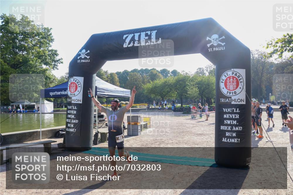 08.09.2024 - Stadtparktriathlon Luisa Fischer http://msf.ph/oto/7032803 08.09.2024 09:55:52 Ziel 46 meine-sportfotos.de