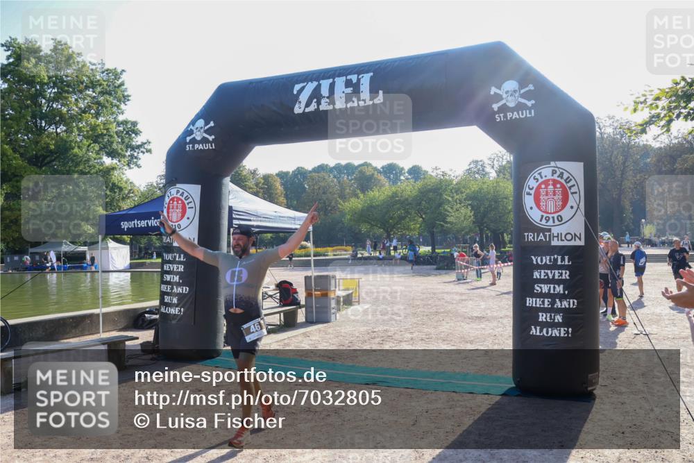 08.09.2024 - Stadtparktriathlon Luisa Fischer http://msf.ph/oto/7032805 08.09.2024 09:55:52 Ziel 46 meine-sportfotos.de