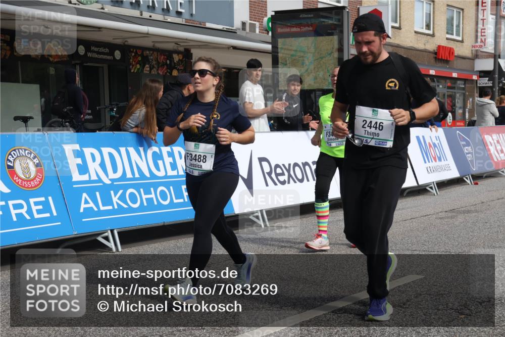 15.09.2024 - PSD Bank Halbmarathon Michael Strokosch http://msf.ph/oto/7083269 15.09.2024 12:29:19 Ziel 2446, 3129, 3473, 3488 meine-sportfotos.de