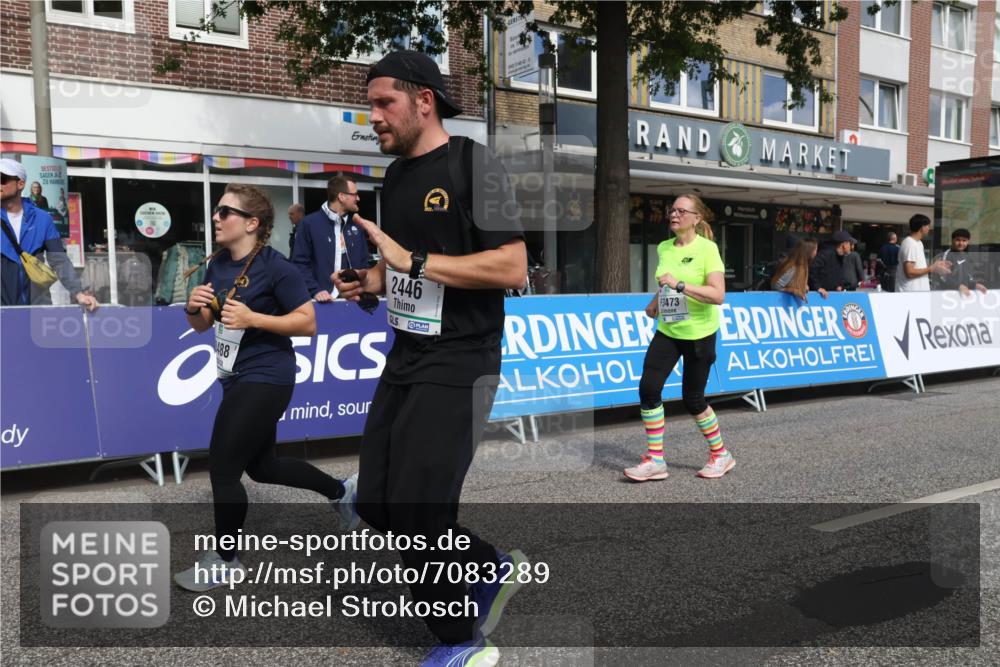 15.09.2024 - PSD Bank Halbmarathon Michael Strokosch http://msf.ph/oto/7083289 15.09.2024 12:29:20 Ziel 2446, 3129, 3473, 3488 meine-sportfotos.de