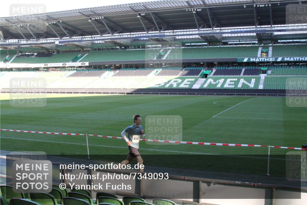 06.10.2024 - 19. swb-Marathon Bremen Yannick Fuchs http://msf.ph/oto/7349093 06.10.2024 10:21:53 Laufen im Stadion 7019, 7230, 7376, 7646, 7839, 7963, 8093, 8292, 8397, 8583, 8602, 8631, 8792, 8797, 8937 meine-sportfotos.de