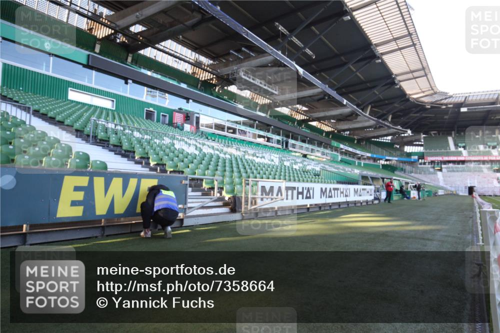 06.10.2024 - 19. swb-Marathon Bremen Yannick Fuchs http://msf.ph/oto/7358664 06.10.2024 10:13:23 Laufen im Stadion  meine-sportfotos.de