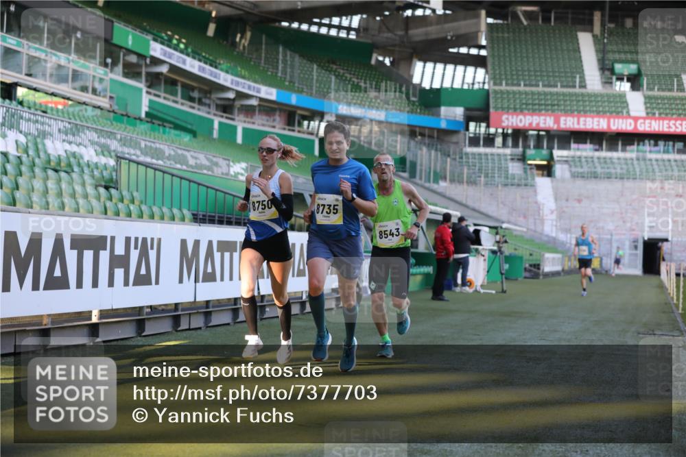 06.10.2024 - 19. swb-Marathon Bremen Yannick Fuchs http://msf.ph/oto/7377703 06.10.2024 10:19:00 Laufen im Stadion 7190, 7247, 7838, 8300, 8543, 8664, 8735, 8750 meine-sportfotos.de