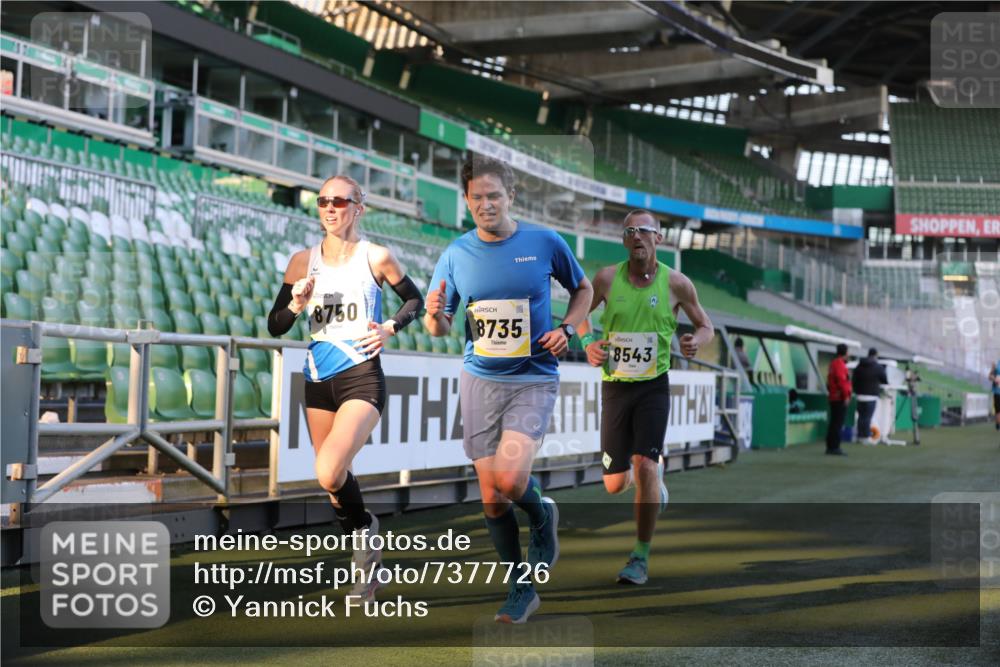 06.10.2024 - 19. swb-Marathon Bremen Yannick Fuchs http://msf.ph/oto/7377726 06.10.2024 10:19:01 Laufen im Stadion 7190, 7247, 7838, 8300, 8543, 8664, 8735, 8750 meine-sportfotos.de
