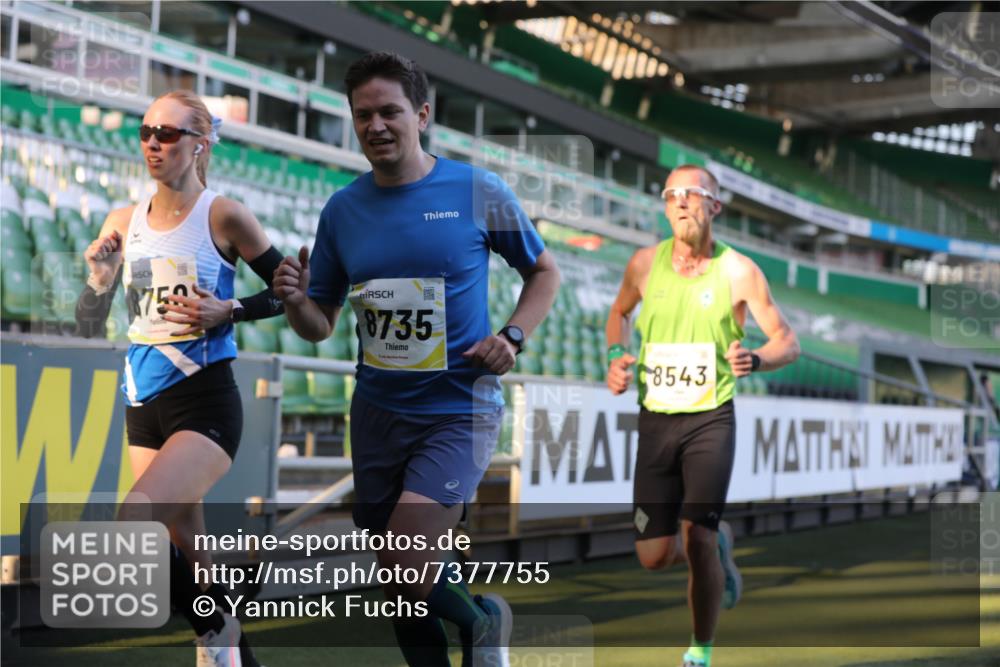 06.10.2024 - 19. swb-Marathon Bremen Yannick Fuchs http://msf.ph/oto/7377755 06.10.2024 10:19:02 Laufen im Stadion 7190, 7247, 7838, 8543, 8664, 8735, 8750 meine-sportfotos.de