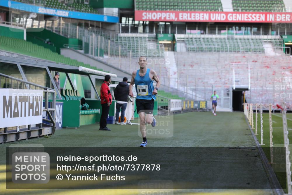 06.10.2024 - 19. swb-Marathon Bremen Yannick Fuchs http://msf.ph/oto/7377878 06.10.2024 10:19:05 Laufen im Stadion 7190, 7247, 7838, 8543, 8664, 8735, 8750 meine-sportfotos.de