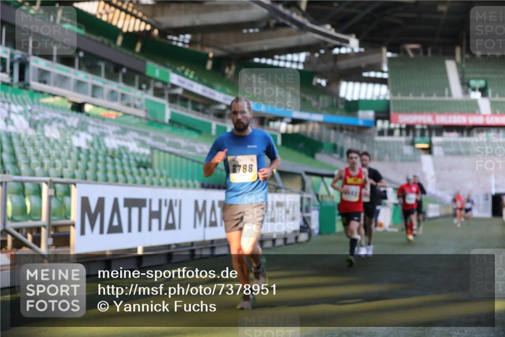 06.10.2024 - 19. swb-Marathon Bremen Yannick Fuchs http://msf.ph/oto/7378951 06.10.2024 10:19:42 Laufen im Stadion 7190, 8139, 8423, 8442, 8531, 8577, 8655, 8788, 8938, 8983 meine-sportfotos.de