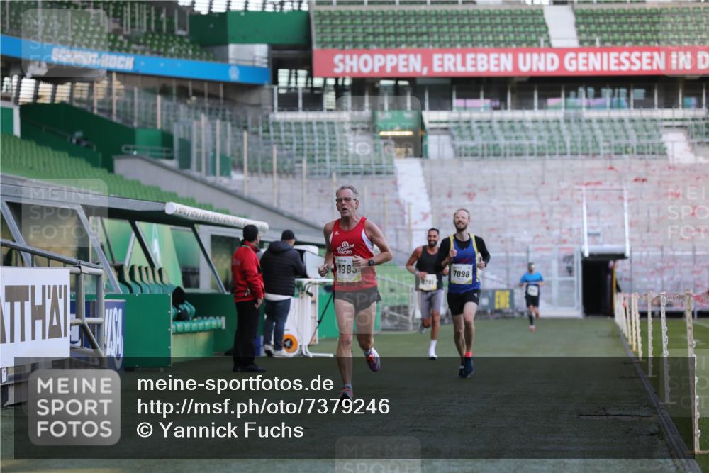 06.10.2024 - 19. swb-Marathon Bremen Yannick Fuchs http://msf.ph/oto/7379246 06.10.2024 10:19:48 Laufen im Stadion 7098, 8139, 8423, 8442, 8531, 8577, 8655, 8788, 8791, 8938, 8983 meine-sportfotos.de