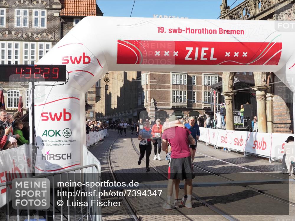 06.10.2024 - 19. swb-Marathon Bremen Luisa Fischer http://msf.ph/oto/7394347 06.10.2024 14:02:29 Ziel 1340, 3742, 4385, 5010, 5841, 5980 meine-sportfotos.de