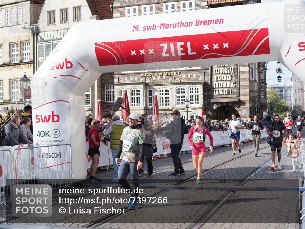 06.10.2024 - 19. swb-Marathon Bremen Luisa Fischer http://msf.ph/oto/7397266 06.10.2024 14:04:37 Ziel 934, 2776, 4055, 5261, 6002, 6337 meine-sportfotos.de