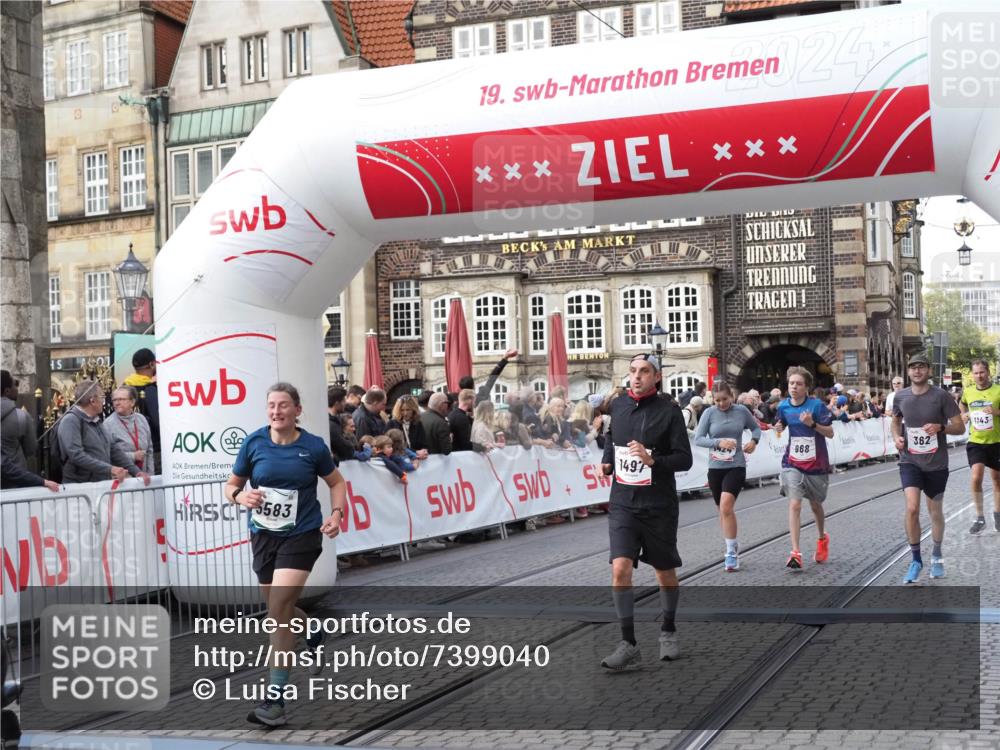 06.10.2024 - 19. swb-Marathon Bremen Luisa Fischer http://msf.ph/oto/7399040 06.10.2024 14:05:47 Ziel 362, 968, 1143, 1424, 1497, 1532, 5583 meine-sportfotos.de