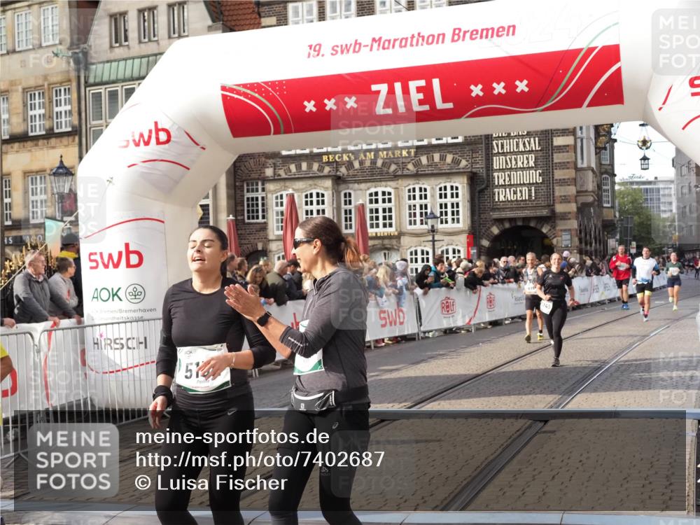 06.10.2024 - 19. swb-Marathon Bremen Luisa Fischer http://msf.ph/oto/7402687 06.10.2024 14:07:47 Ziel 866, 1378, 2432, 4459, 5131, 5132, 5249, 5907, 6714 meine-sportfotos.de