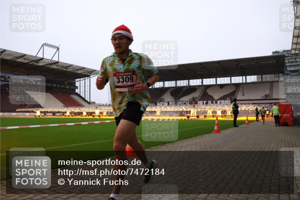08.12.2024 - St. Pauli X-Mass-Run No. 14 Yannick Fuchs http://msf.ph/oto/7472184 08.12.2024 09:51:30 Ziel 2757, 3309 meine-sportfotos.de