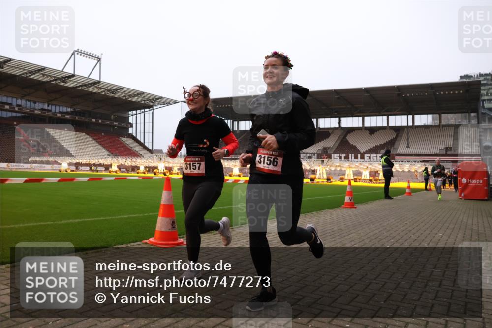 08.12.2024 - St. Pauli X-Mass-Run No. 14 Yannick Fuchs http://msf.ph/oto/7477273 08.12.2024 09:59:41 Ziel 100, 190, 431, 2746, 2762, 2932, 3156, 3157 meine-sportfotos.de