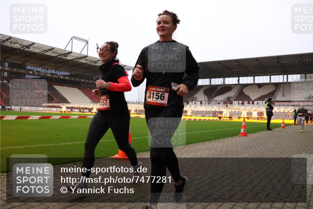 08.12.2024 - St. Pauli X-Mass-Run No. 14 Yannick Fuchs http://msf.ph/oto/7477281 08.12.2024 09:59:42 Ziel 100, 190, 2746, 2762, 2932, 3156, 3157 meine-sportfotos.de
