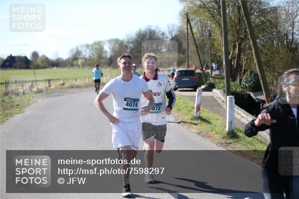 06.04.2025 - 44. Internationalen Wilhelmsburger Insellauf Jannik Wohlers http://msf.ph/oto/7598297 06.04.2025 10:38:07 Laufen 4074, 072 meine-sportfotos.de