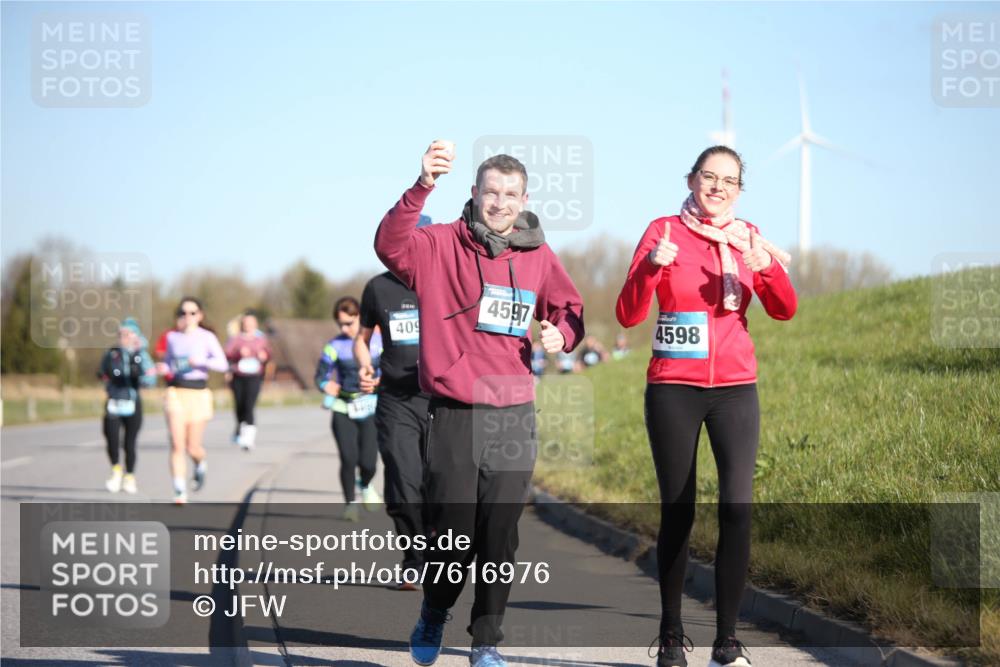 06.04.2025 - 44. Internationalen Wilhelmsburger Insellauf Jannik Wohlers http://msf.ph/oto/7616976 06.04.2025 09:40:20 Laufen 26, 4597, 409, 4598 meine-sportfotos.de