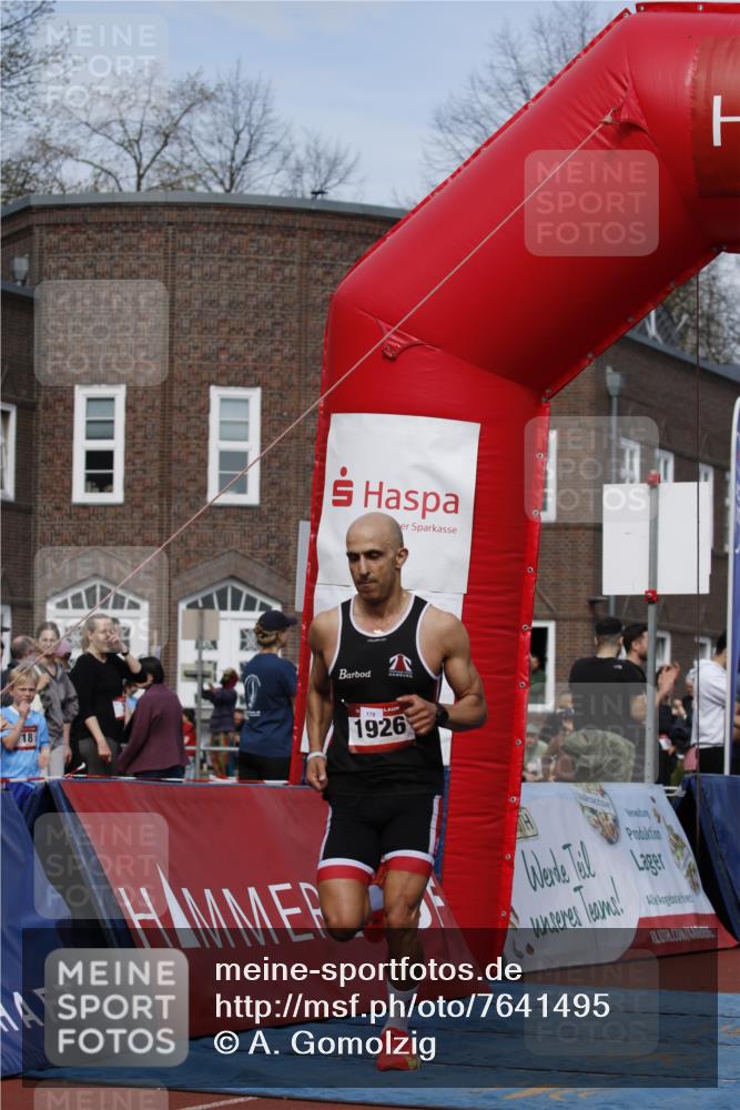 13.04.2025 - Hammer Lauf A. Gomolzig http://msf.ph/oto/7641495 13.04.2025 11:22:39 Ziel 1926 meine-sportfotos.de
