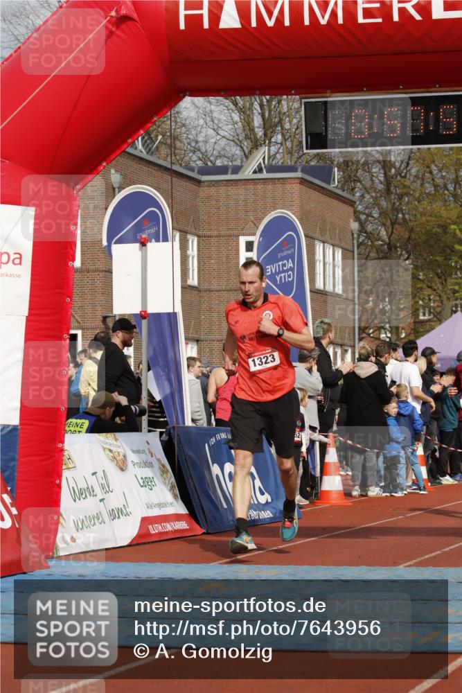 13.04.2025 - Hammer Lauf A. Gomolzig http://msf.ph/oto/7643956 13.04.2025 10:43:58 Ziel 743, 1063, 1068, 1183, 1323, 1342, 1792 meine-sportfotos.de