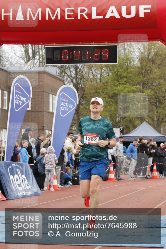13.04.2025 - Hammer Lauf A. Gomolzig http://msf.ph/oto/7645988 13.04.2025 10:27:28 Ziel 1362, 1985 meine-sportfotos.de