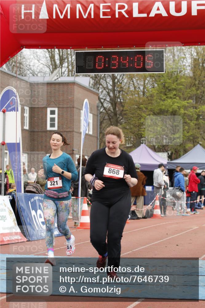 13.04.2025 - Hammer Lauf A. Gomolzig http://msf.ph/oto/7646739 13.04.2025 10:20:05 Ziel 321, 868, 1860 meine-sportfotos.de