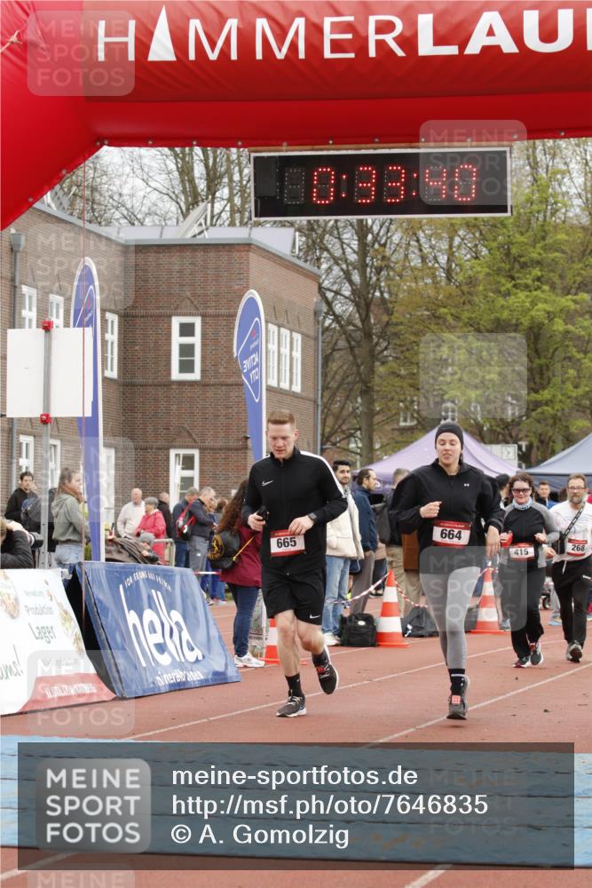 13.04.2025 - Hammer Lauf A. Gomolzig http://msf.ph/oto/7646835 13.04.2025 10:19:40 Ziel 268, 415, 664, 665 meine-sportfotos.de
