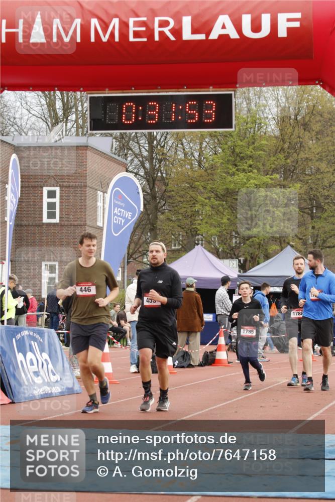 13.04.2025 - Hammer Lauf A. Gomolzig http://msf.ph/oto/7647158 13.04.2025 10:17:53 Ziel 446, 455, 1786, 1788 meine-sportfotos.de