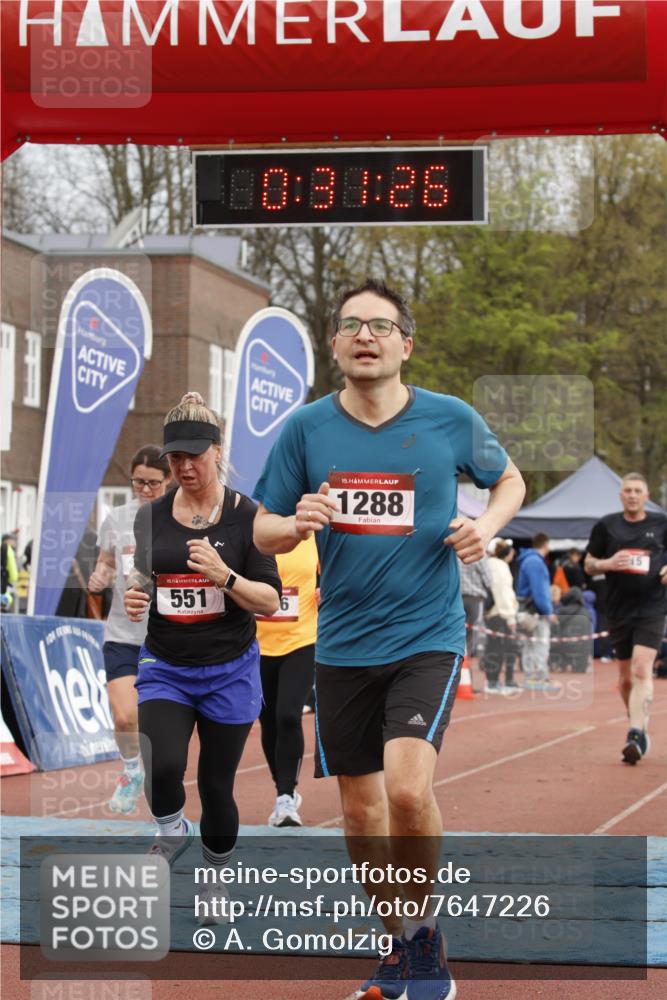 13.04.2025 - Hammer Lauf A. Gomolzig http://msf.ph/oto/7647226 13.04.2025 10:17:25 Ziel 270, 539, 551, 632, 715, 726, 753, 1288, 1970 meine-sportfotos.de