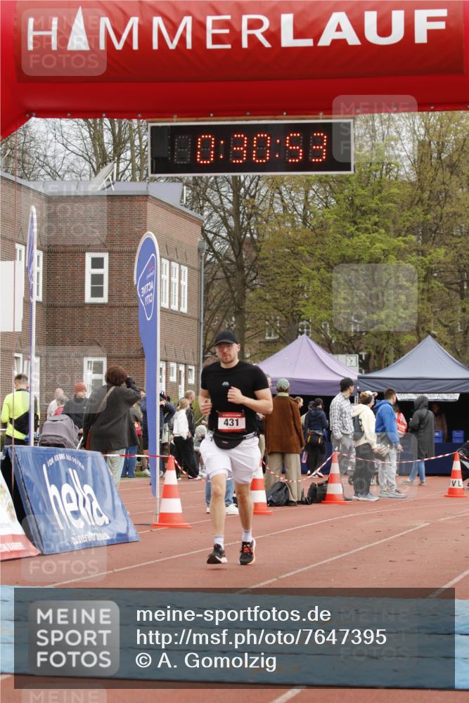 13.04.2025 - Hammer Lauf A. Gomolzig http://msf.ph/oto/7647395 13.04.2025 10:16:53 Ziel 116, 431, 568, 1162, 1830 meine-sportfotos.de