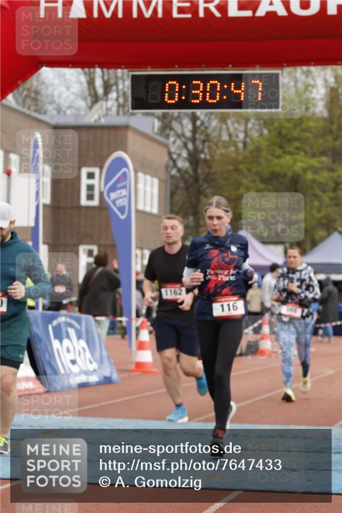 13.04.2025 - Hammer Lauf A. Gomolzig http://msf.ph/oto/7647433 13.04.2025 10:16:47 Ziel 116, 568, 1095, 1111, 1162, 1271, 1830 meine-sportfotos.de