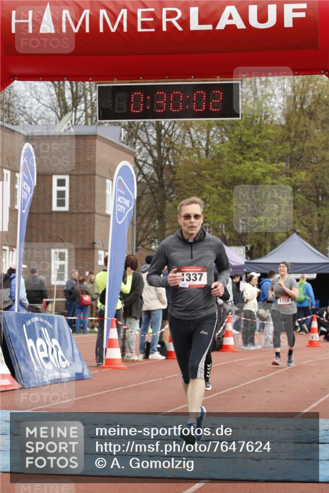 13.04.2025 - Hammer Lauf A. Gomolzig http://msf.ph/oto/7647624 13.04.2025 10:16:02 Ziel 282, 1010, 1158, 1337, 1877 meine-sportfotos.de