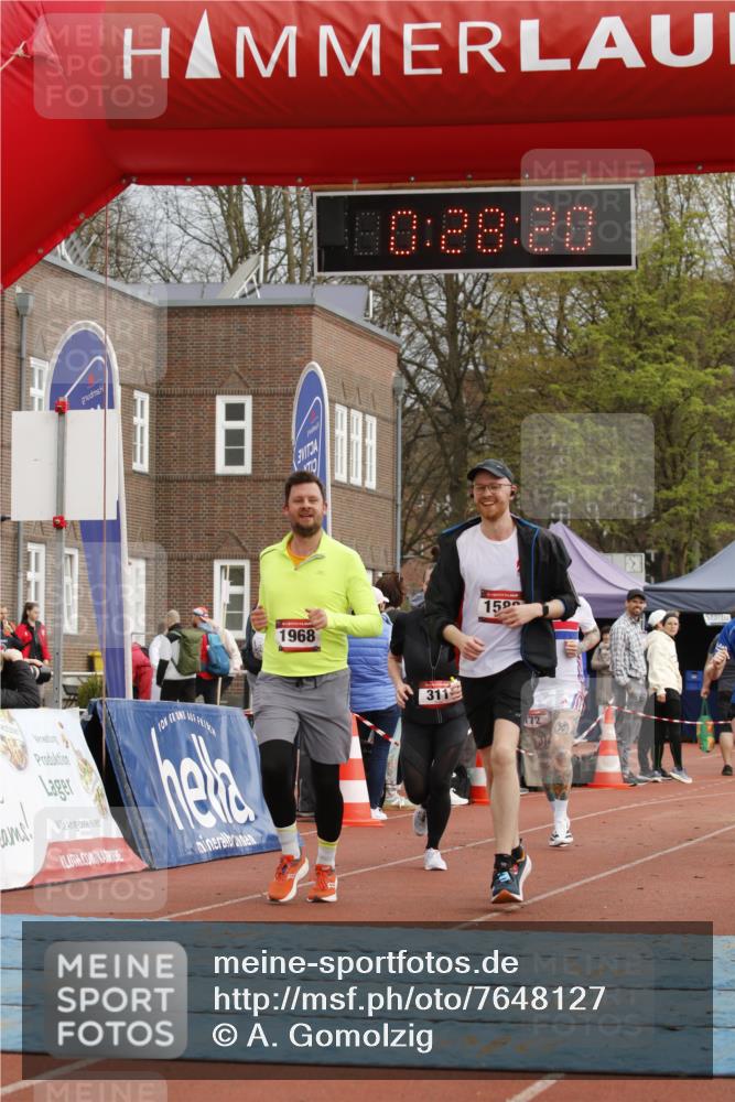 13.04.2025 - Hammer Lauf A. Gomolzig http://msf.ph/oto/7648127 13.04.2025 10:14:20 Ziel 151, 311, 410, 574, 772, 1588, 1968, 1988 meine-sportfotos.de