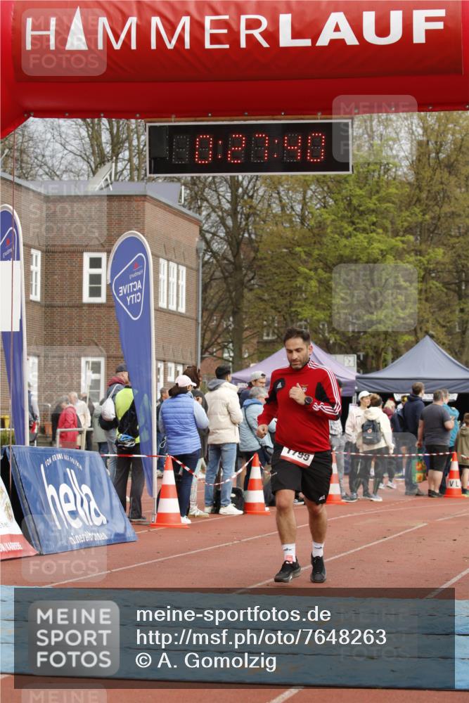 13.04.2025 - Hammer Lauf A. Gomolzig http://msf.ph/oto/7648263 13.04.2025 10:13:39 Ziel 284, 438, 499, 1079, 1189, 1799 meine-sportfotos.de