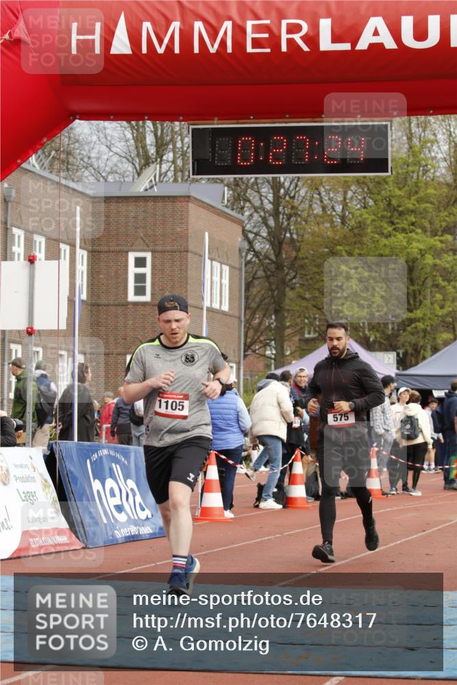 13.04.2025 - Hammer Lauf A. Gomolzig http://msf.ph/oto/7648317 13.04.2025 10:13:24 Ziel 575, 1061, 1105 meine-sportfotos.de
