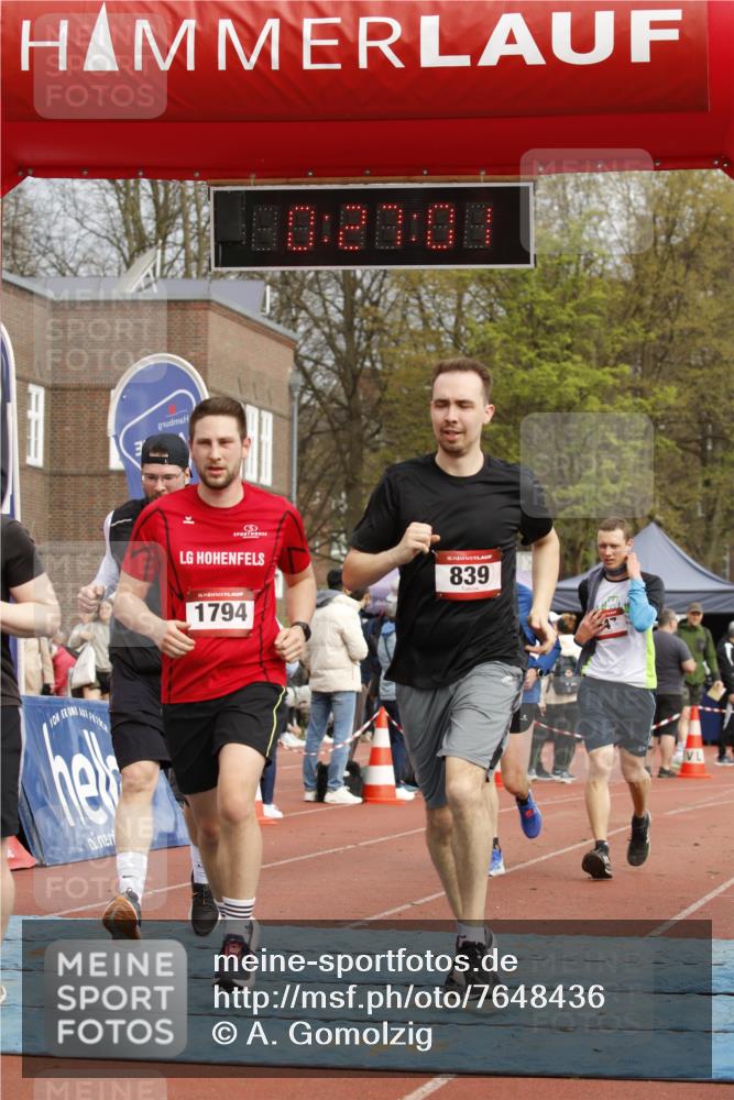13.04.2025 - Hammer Lauf A. Gomolzig http://msf.ph/oto/7648436 13.04.2025 10:13:00 Ziel 180, 192, 449, 646, 647, 699, 839, 1718, 1794 meine-sportfotos.de