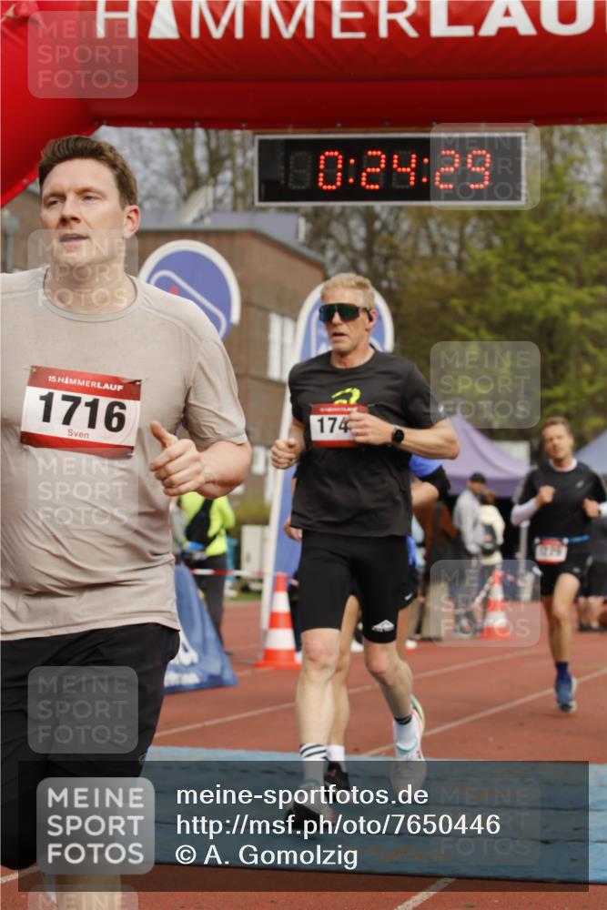 13.04.2025 - Hammer Lauf A. Gomolzig http://msf.ph/oto/7650446 13.04.2025 10:10:28 Ziel 330, 1110, 1148, 1229, 1714, 1715, 1716, 1743, 1902, 1949 meine-sportfotos.de
