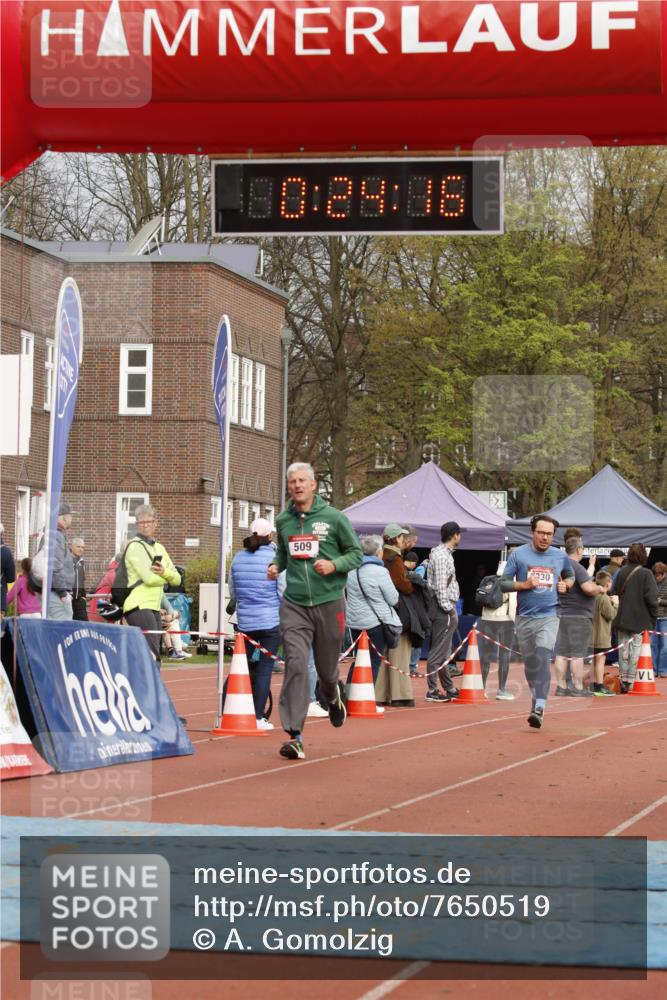13.04.2025 - Hammer Lauf A. Gomolzig http://msf.ph/oto/7650519 13.04.2025 10:10:15 Ziel 255, 509, 620, 1330 meine-sportfotos.de