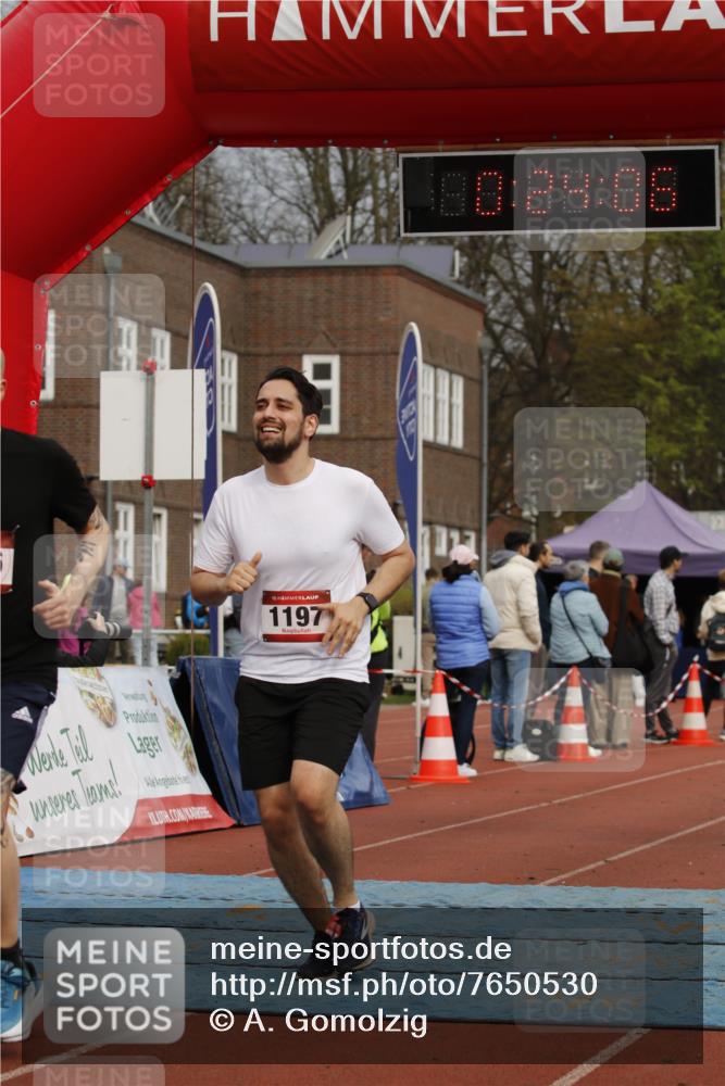 13.04.2025 - Hammer Lauf A. Gomolzig http://msf.ph/oto/7650530 13.04.2025 10:10:05 Ziel 285, 740, 1197, 1286, 1976 meine-sportfotos.de
