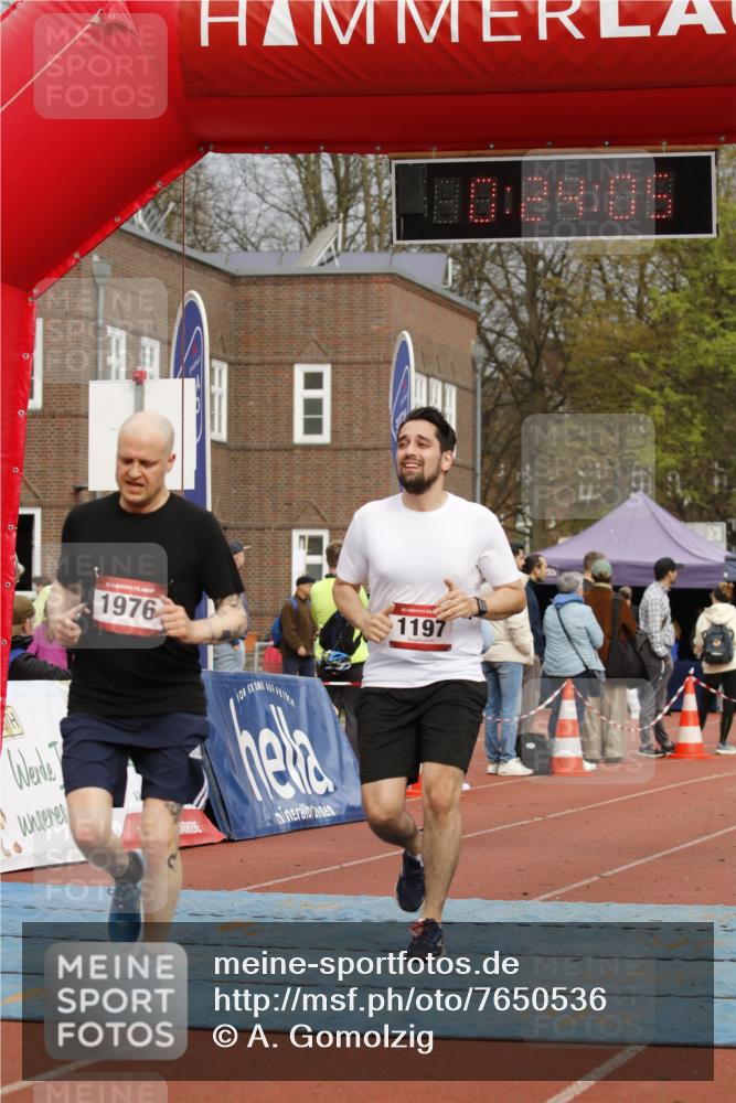 13.04.2025 - Hammer Lauf A. Gomolzig http://msf.ph/oto/7650536 13.04.2025 10:10:05 Ziel 285, 740, 1197, 1286, 1976 meine-sportfotos.de
