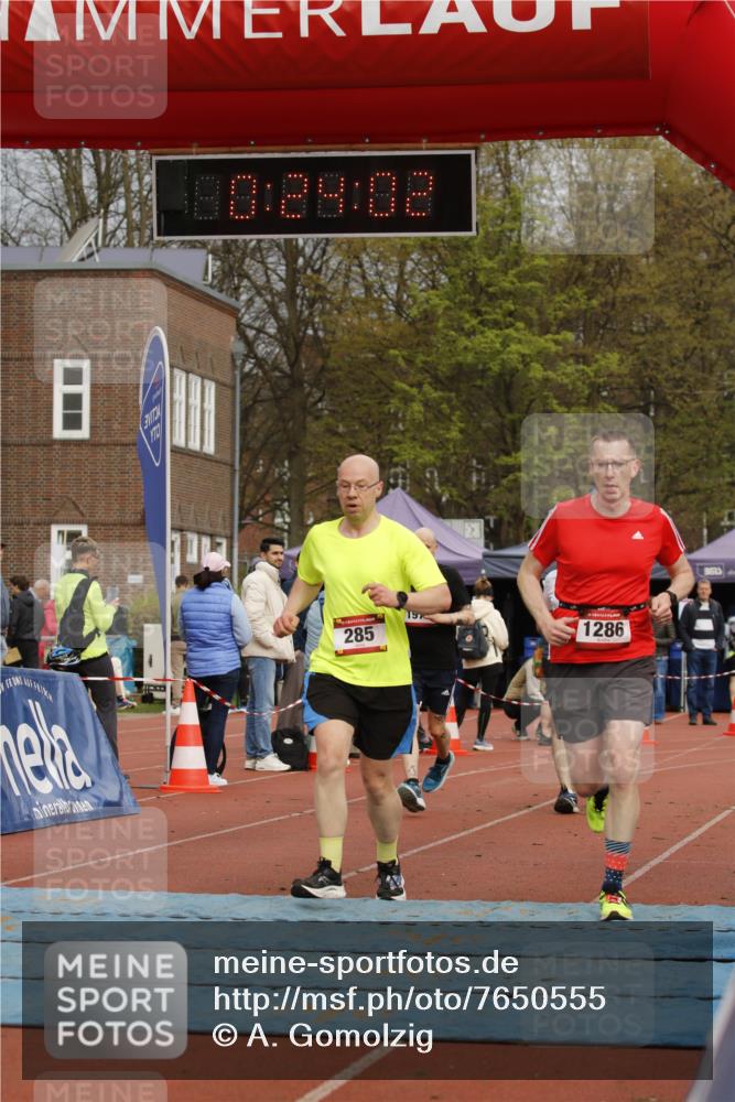 13.04.2025 - Hammer Lauf A. Gomolzig http://msf.ph/oto/7650555 13.04.2025 10:10:02 Ziel 285, 740, 1197, 1286, 1976 meine-sportfotos.de